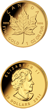 Pièce d'or Maple Leaf