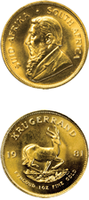 Piece d'or  Krugerrand