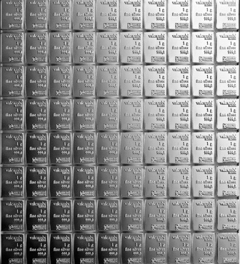 Barre d'argent  CombiBar 100 x 1gr
