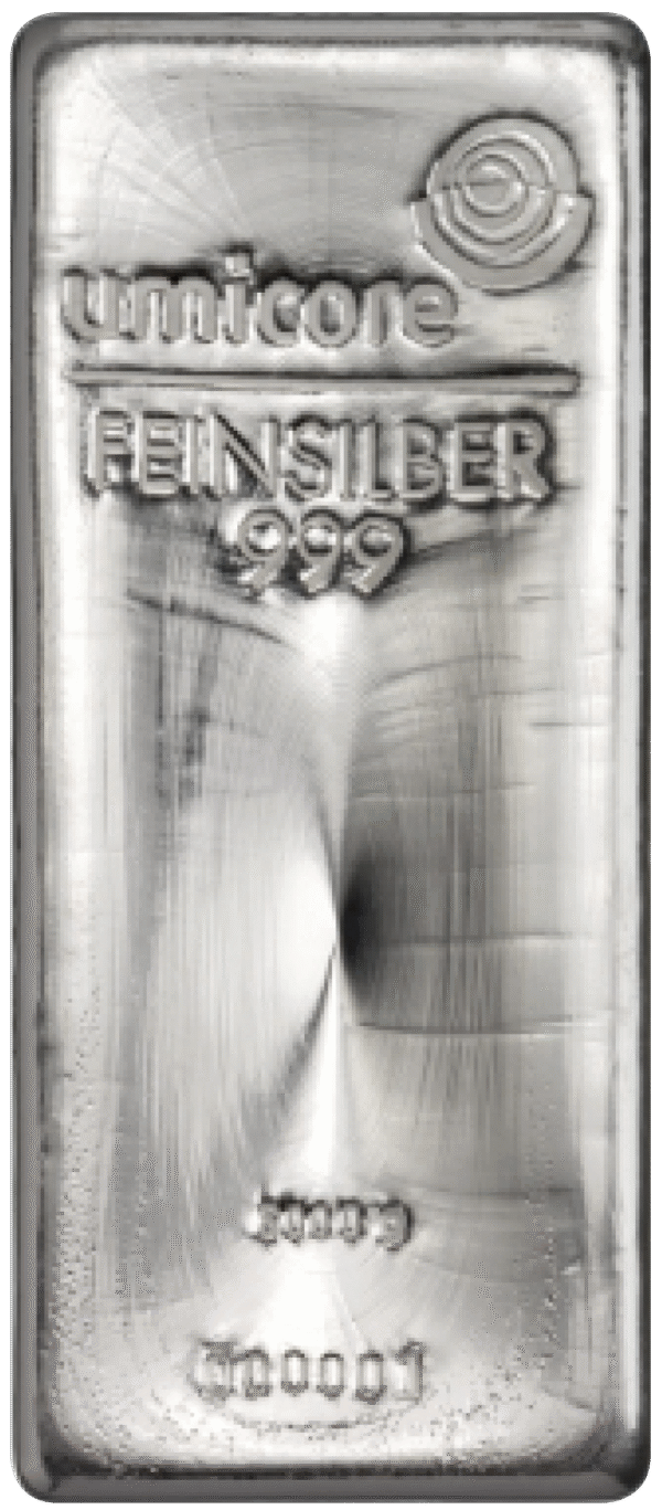 Lingot d'argent 5 kg