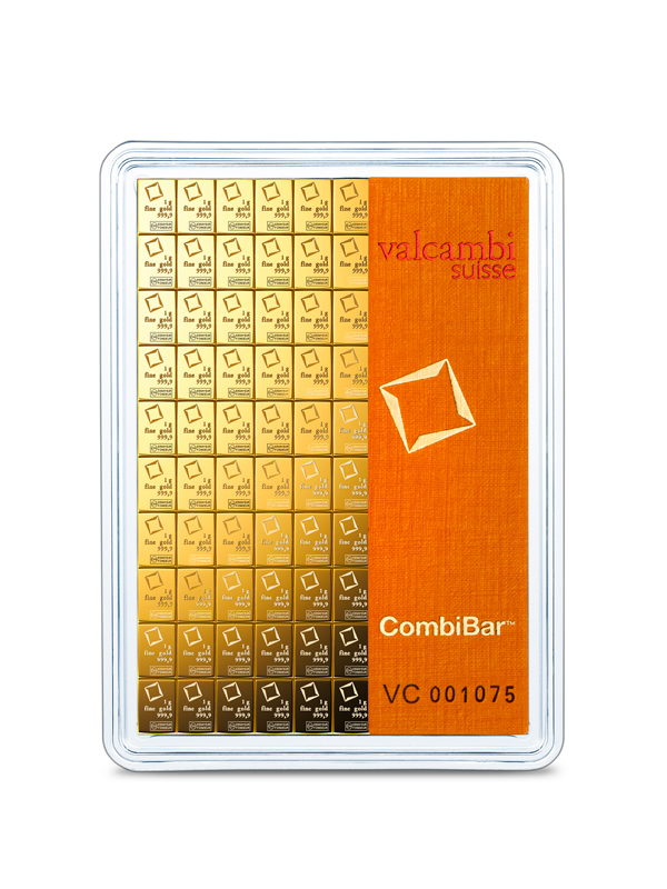 Barre d'Or  CombiBar 100 x 1 gr