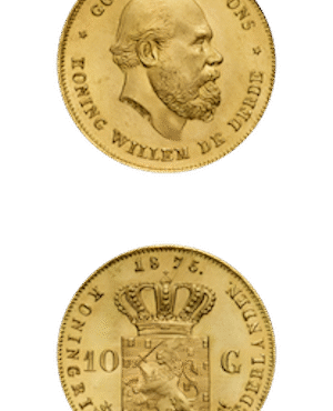 Pièce d'or Florin 10