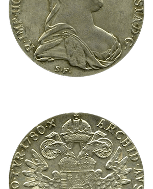 Thaler Marie Thérèse Autriche Argent 83.3%