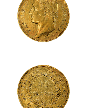 Pièce 40 Francs Or Napoléon