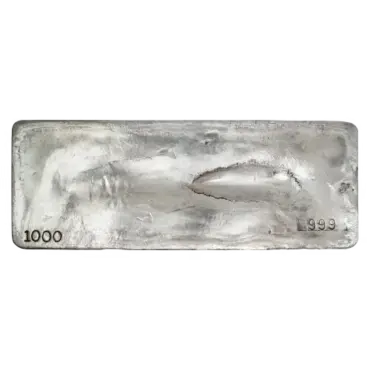 Lingot d'Argent 1000 Onces (env. 31.1 kg)