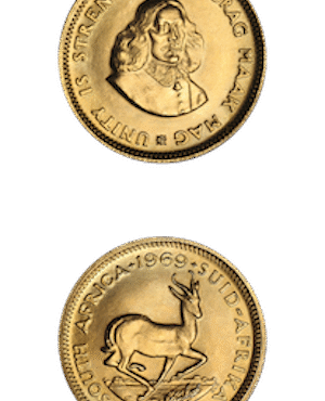 Pièce d'or South Africa